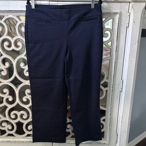 Croft & Barrow Dark Blue Ankle Pants